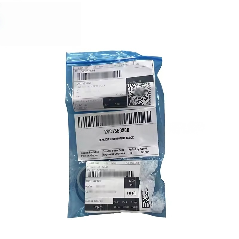 2901353200 Sigillum Ornamentum instrumentum obstructionum ad Atlas Copco originale partes aeris compressor Gasket washer