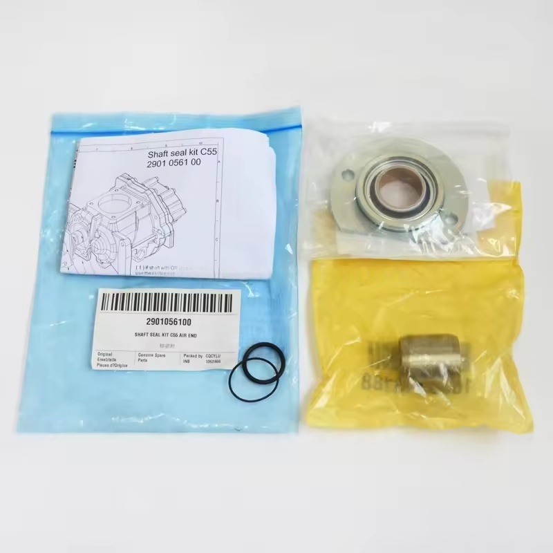 2901056100 Atlas Copco Aeris compressor Shaft Sleeve Oil Sigillum Ornamentum C55 Oleum Shaft Originale