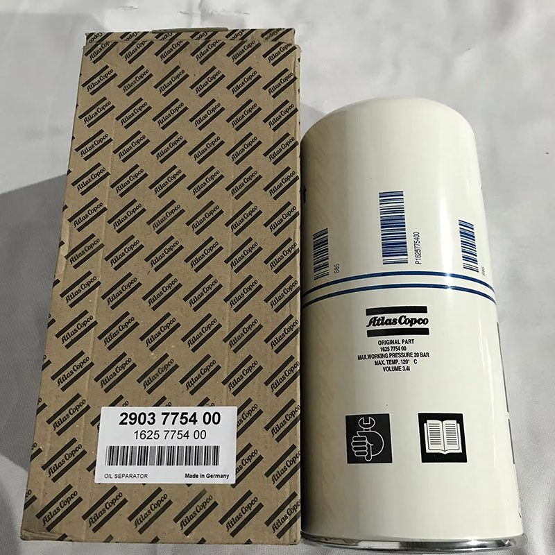 2903775400 = 1625775400 Atlas Copco Clorys Screw Aeris Compressor Oleum Filter Original