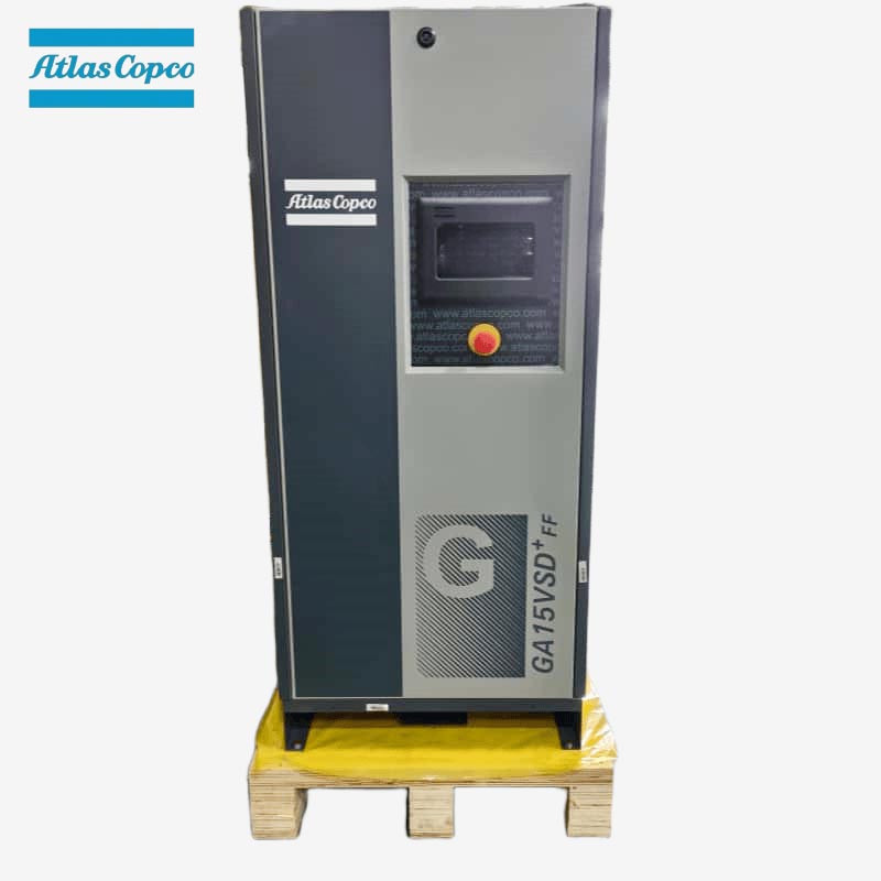 Atlas Copco GA15 VSD Plus FF 15kW 20HP Celeritas variabilis Olei injectus Screw Air Compressor Integrated Dryer