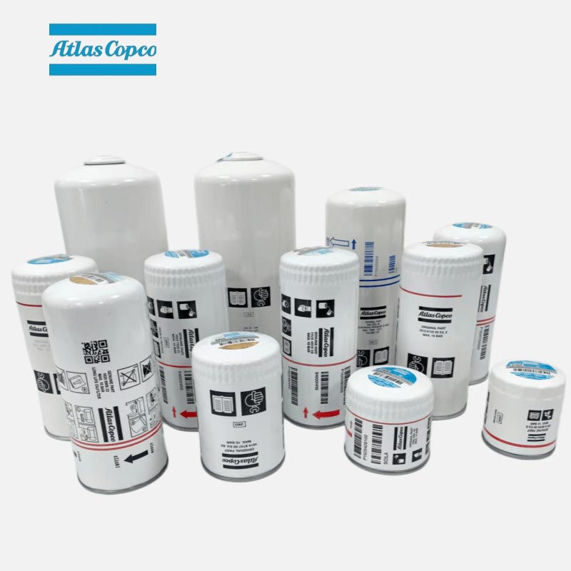 Atlas Copco Parce Genuine Partibus Originale 161487499 1614874700 Filter Olei pro Industrial Air Compressor