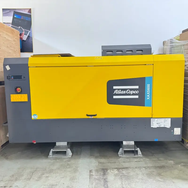 Atlas Copco XAXS600 Portable Diesel Screw Air Compressor Mining EXERCITATIO Genuina