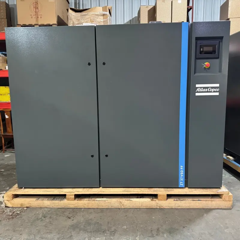 Atlas Copco ZT 37 VSD FF Oil Free Screw Compressor 37KW 50HP Dryer Class 0 Sincerus